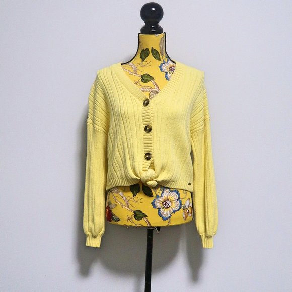 Nwt Hollister Tiefront Crop Cardigan 